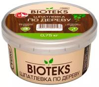 Шпатлевка ТЕКС BIOTEKS по дереву, махагон, 0.75 кг