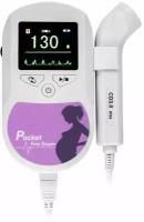 Допплер для беременных фетальный портативный домашний с дисплеем прослушивающий сердцебиение ребенка частота 3 МГц
