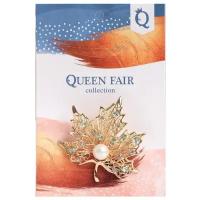 Брошь Лист кленовый 3723769 Queen Fair