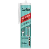 Герметик силиконовый Sila PRO Max Sealant, санитарный бесцветный 290 мл. SSSCL0290