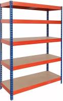 Стеллаж металлический AR Shelving Stabil 1920x1000x500 мм 5 полок