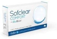 Контактные линзы Gelflex Sofclear Comfort with BioMoist, 3 шт