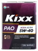Моторное масло Kixx PAO C3 5W-40 синтетическое 4 л, L211044TE1