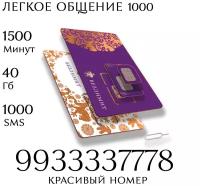 Sim карта Безлимит Красивый номер телефона Сим карта для интернета, часов, планшета Тарифы сим карт