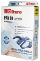 Пылесборник Filtero экстра PAN 01 синтетические (4 шт.) для пылесосов Panasonic