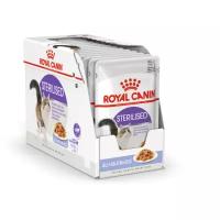 Влажный корм для стерилизованных кошек Royal Canin Sterilised 12 шт. х 85 г (кусочки в желе)