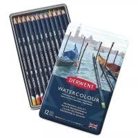 Derwent Акварельные карандаши Watercolour, 12 цветов (32881) ассорти