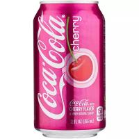 Газированный напиток Coca-Cola Cherry, США, 0.355 л