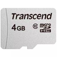 MicroSDHC карта Transcend 300S TS4GUSD300S 4 Гб Class 10