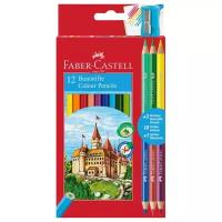 Faber-Castell Карандаши цветные 12+6 цвета (110312), 12 шт