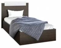 Односпальная кровать Эко 0,9 м Венге/Лоредо