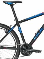 Велосипед Bulls Pulsar Eco 27,5 2020 Black Matt/Blue (См:41)