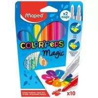 Maped Фломастеры Color'Peps Magic, 844612, разноцветный, 10 шт