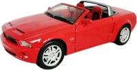 Ford 2004 Mustang GT Concept Convertible 1:24 коллекционная металлическая модель автомобиля red