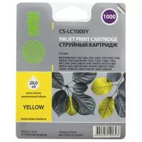 Картридж cactus CS-LC1000Y, 2150 стр, желтый