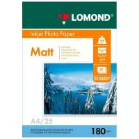 Бумага Lomond A4 Photo Paper 0102037 180 г/м² 25 лист., белый