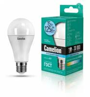 Эл. лампа светодиодная 15Вт LED15-A60/845/E27 (15W=125Вт 1320Lm) Camelion