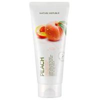 NATURE REPUBLIC пенка для умывания с экстрактом персика Fresh Herb Peach Cleansing Foam, 170 мл