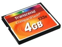 Карта CF Transcend Ultra 133x TS4GCF133 133x CompactFlash Card