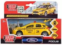 Легковой автомобиль ТЕХНОПАРК Ford Focus SB-17-81-FF-T-WB 1:32, 12 см, желтый