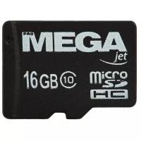 ProMega jet Карта памяти ProMega jet microSDHC UHS-I Cl10 + адаптер, PJ-MC-16GB