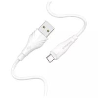 Кабель Borofone USB to Micro-USB Optimal (BX18), 1 м, 1 шт., белый