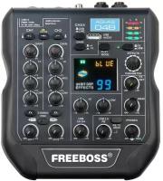 FREEBOSS AG-AS04B Микшерный пульт 4-х канальныйй