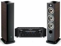 Комплекты с напольной акустикой Marantz PM8006 Black + Aria 926 Noyer