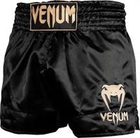 Шорты для тайского бокса Venum Classic Black/Gold (S)