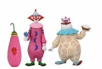 Клоуны-убийцы 2 фигурки, Killer Clowns From Outer Space Slim and Chubby Toony Terrors