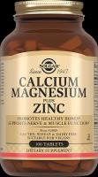 Solgar Calcium Magnesium Plus Zinc таб., 100 шт