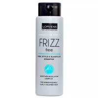 LORVENN шампунь Frizz Free Curl Style & Elasticity для непослушных вьющихся окрашенных волос