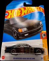 Детская Машинка 1:64 Hot Wheels модель автомобиля '89 Mercedes-Benz 560 SEC AMG