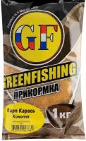Прикормка Greenfishing GF, карп-карась, конопля, 1 кг 4319115