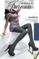 Колготки Karmen Bamboo, 200 den, размер 2, синий