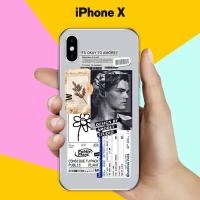 Силиконовый чехол на Apple iPhone X Pack 5 / для Эпл Айфон Икс