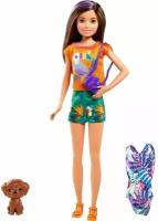 Barbie Набор Стейси с питомцем и аксессуарами, GRT89