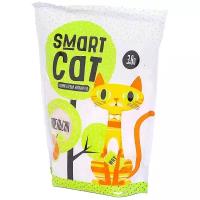 Впитывающий наполнитель Smart Cat силикагелевый Апельсин, 3.8 л