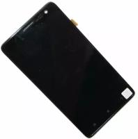 Дисплей для Lenovo S856 модуль в сборе с тачскрином <черный> (OEM)