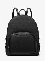 Рюкзак MICHAEL KORS модель JAYCEE черный в монограмму с двумя отделениями Michael Kors Large Womens Travel School Backpack