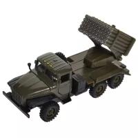 Машинка ТЕХНОПАРК Урал Система Град (CT-1054-M) 1:43, 12 см