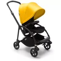 Прогулочная коляска Bugaboo Bee6 Complete, black/black/lemon yellow, цвет шасси: черный