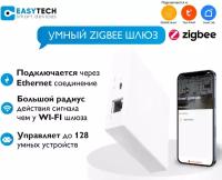 Беспроводной умный сетевой шлюз Tuya ZigBee 3.0 Easy Tech/ хаб для умного дома/Блок управления умным домом Ethernet