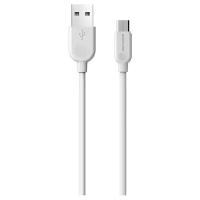 Data-кабели Borofone Кабель Borofone BX14, micro USB - USB, 2,4 А, 1 м, белый