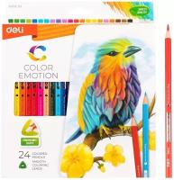 Deli Карандаши цветные Color Emotion 24 цвета (EC00220) разноцветный