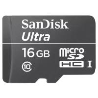 Карта памяти SanDisk Ultra microSDHC Class 10 UHS-I 30MB/s + SD adapter