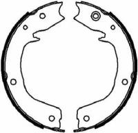 Комплект колодок для барабанных тормозов FERODO FSB4027