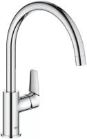 Grohe 31367001 BauEdge Смеситель для мойки, однорычажный, DN 15, хром