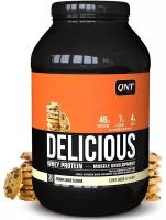 Комплексный протеин QNT DELICIOUS WHEY PROTEIN POWDER 908 г, Печенье с Кремом