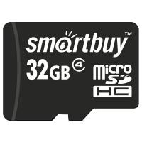 Карта памяти SMARTBUY (SB32GBSDCL4-00) MICRO SDHC 32GB CLASS 4 (без адаптера)